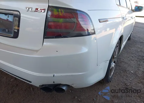 2007 Acura Tl Type S из США, поврежденный, VIN 19UUA76557A016887